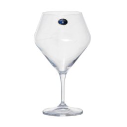 GAVIA - Pahare vin rosu sticla cristalina Bohemia 610 ml (set 6 pahare)