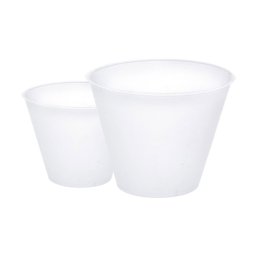 Baze Oua Ciocolata 750 g, Material Plastic Satinat, O14.5xH11.5 cm, Set 5 Buc
