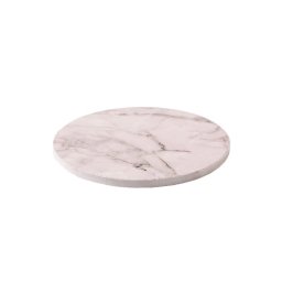 Platou Tort Model Marmura Alba, O 40 x H 1.2 cm