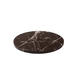 Platou Tort Model Marmura Neagra, O 36 x H 1.2 cm