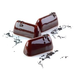 Forma Silicon Choco Gianduia 9.35 x 3.15 x H 4. 25 cm, 9 cavitati (SF126)