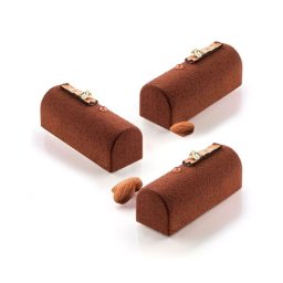 Forma Silicon Choco pentru Chec si Rulada 8.4 x 3.2 x H 3.5 cm, 9 cavitati (SF130)