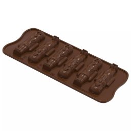 Forma Silicon Praline Spargatorul de Nuci 2.6 x 8.4 x H 1.4 cm, 13.5 ml, 6 cavitati (SCG065)