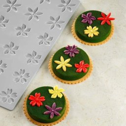 Forma Silicon Gourmand Flori O 3.5 H 0.25 cm, 24 cavitati