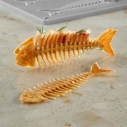 Forma Silicon Gourmand Schelet Peste 12 4.2 H 0.4 cm, 6 cavitati