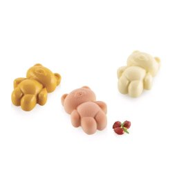 Forma Silicon Ursuletul Teddy 5 x 3.6 x H 2.1 cm, 18 cavitati x 20 ml