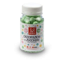 Perle Zahar Verde Diferite Marimi 100 g