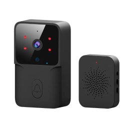 Sonerie wireless cu camera video rezolutie video HD 720p vedere nocturna microfon bidirectional control prin aplicatie distanta 50M