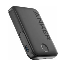PowerBank ANKER 322 MagGo A1618G11, 500 mAh, 7.5 W, pentru iPhone 12/13/14, USB-C, Black