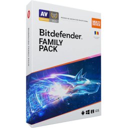 Antivirus BITDEFENDER Family Pack 2021, pentru 15 utilizatori / 1 an