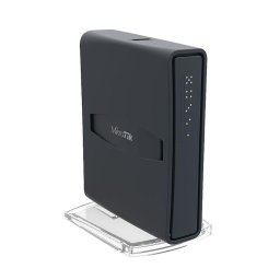 Router wireless hAP ac lite tower L4 64MB RAM, 5xLAN, 2.4/5GHz 802.11a/n/ac, 1xUSB