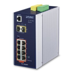 Switch PLANET IGS-10020PT network switch Managed L3 Gigabit Ethernet (10/100/1000) Power over Ethernet (PoE) Blue, White