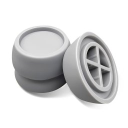 PICIOARE cauciucate anti-vibratii Superior, pentru masina de spalat / uscator rufe, alb, "SUPSLG001