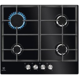 Plita KGG6426K, 4 zone de gatit, 8000 W, Negru