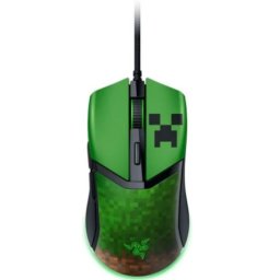 Mouse Cobra Minecraft Edition, USB, Cu fir, Optic, 8500 dpi, Multicolor