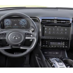 Hyundai Tucson 2021+ Set (3 buc.) Folii de Protectie pentru Ceasuri/Navigatie/AC - HD-Premium FoliaTa