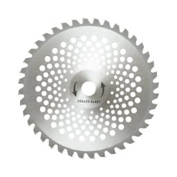 Disc circular vidia pentru motocoasa/trimmer, Thor, 255x25.4 mm, 40 dinti