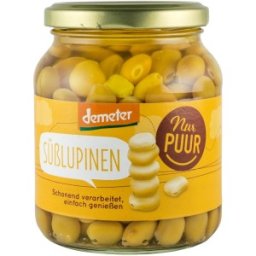 Lupin Dulce Bio si Demeter, Nur Puur, 340 g