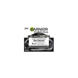 Garnier Pure Active Charcoal Air Cremă matifiantă împotriva imperfecțiunilor 50 ml
