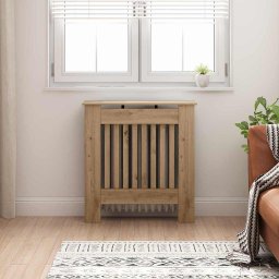 Capac pentru radiator Stejar Artizanal 78 x 19 x 81,5 cm GartenMobel Dekor
