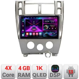 Navigatie Android Hyundai Tucson 2004-2010, 4GB RAM, 64GB, ecran 1K