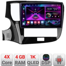 Navigatie Android Mitsubishi Outlander 2020+ 4GB RAM 64GB, ecran InCell 1K