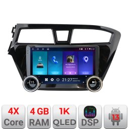 Navigatie Hyundai i20 2015-2018 Edotec 10.5 inch Android 4GB+64GB