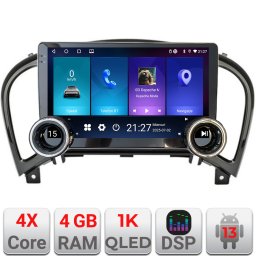 Navigatie Nissan Juke 2010-2015 Android 10.5 inch 4GB RAM 64GB GPS WiFi
