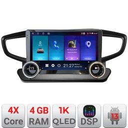 Navigatie Android Hyundai Ioniq 2016-2020 Edotec 4GB+64GB 10.5 inch