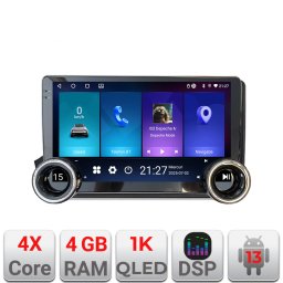 Navigatie Android Ssangyong Kyron Actyon 10.5 inch 4GB RAM 64GB GPS