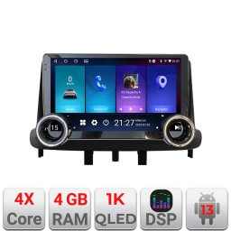 Navigatie Renault Megane 3 si Fluence Android 13, 4GB RAM, 64GB, 10.5 inch