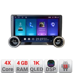 Navigatie dedicata Hyundai Kona Edotec 10.5 inch, Android 13, 4GB RAM, 64GB