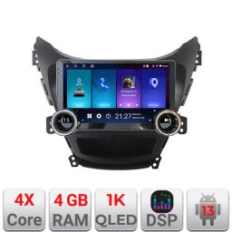 Navigatie Android Hyundai Elantra 2011-2013, 10.5 inch, 4GB+64GB, WiFi 5GHz