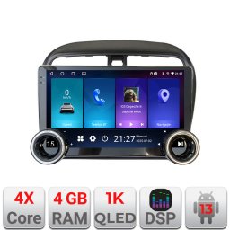 Navigatie Android Mitsubishi Space Star 10.5 inch 4GB RAM 64GB GPS WiFi