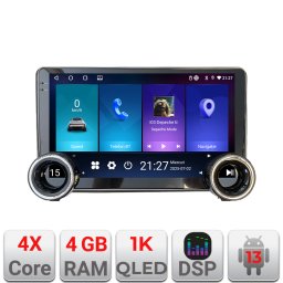 Navigatie Peugeot 407 2004-2011 Edotec 10.5 inch Android 13, 4GB RAM, 64GB