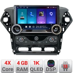 Navigatie Ford Mondeo MK4 Facelift 2011-2014 Edotec 10.5 inch Android 4+64 GB