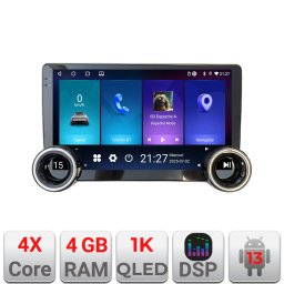 Navigatie Toyota Auris 2017+ Android 10.5 inch 4GB RAM 64GB GPS