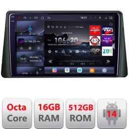 Navigatie Android Ford Focus 4 si Kuga QLED 2K, 16GB RAM, 512GB
