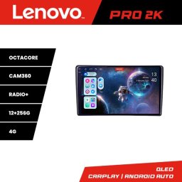 Navigatie auto universala Lenovo PRO 2K, 12GB RAM + 256GB, 4G