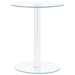 Masuta de cafea, transparent, 40 cm, sticla securizata GartenMobel Dekor