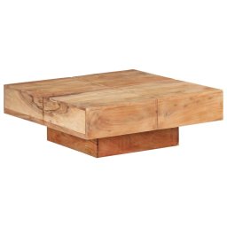 Masuta de cafea, 80x80x28 cm, lemn masiv de acacia GartenMobel Dekor