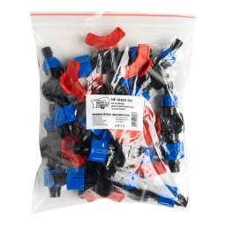 Set 10 robineti pentru banda de picurare cu racord dublu Micul Fermier
