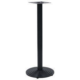 Picior masa de bistro, negru,Ø43x107 cm, fonta GartenMobel Dekor
