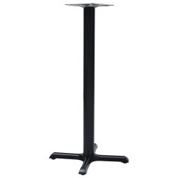 Picior masa de bistro, negru, 56 x 56 x 107 cm, fonta GartenMobel Dekor