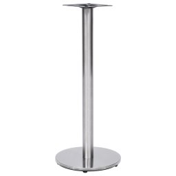 Picior masa de bistro, argintiu, Ø45x107 cm, otel inoxidabil GartenMobel Dekor