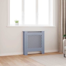 Masca pentru calorifer, gri, 78 cm, MDF GartenMobel Dekor