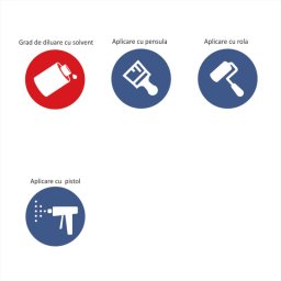 Diluant pentru emailuri si lacuri pentru aplicarea vopselelor prin pulverizare VITEX T350, 750ml