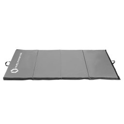 Saltea de gimnastică pliabilă gri 2400x1200x50mm HMS MGS01