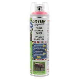 Vopsea spray pentru marcaje forestiere DISTEIN, 500ml, roz fluorescent