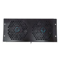 UNITATE RACIRE SPACER, 1U pentru rack 19", 2 x ventilatoare, 120mm, 2300rpm, 30dBA, flux aer 69cfm, cablu 0.7m, black "SPFC-CW-2F-02" (timbru verde 11 lei)